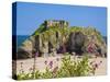 St. Catherines Island, Tenby, Pembrokeshire, Wales, United Kingdom, Europe-Billy Stock-Stretched Canvas