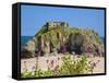 St. Catherines Island, Tenby, Pembrokeshire, Wales, United Kingdom, Europe-Billy Stock-Framed Stretched Canvas