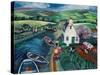 St Catherines Lock-Lisa Graa Jensen-Stretched Canvas