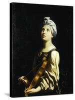 St Cecilia, 1606-1607-Guido Reni-Stretched Canvas