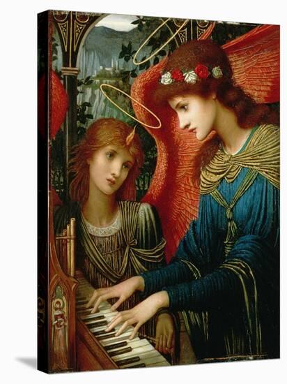 St. Cecilia, 1896-John Melhuish Strudwick-Stretched Canvas