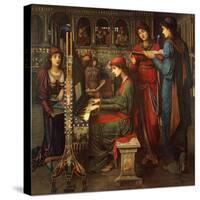 St. Cecilia, 1897-John Melhuish Strudwick-Stretched Canvas