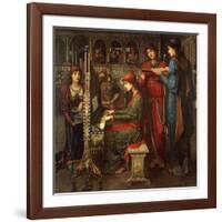 St. Cecilia, 1897-John Melhuish Strudwick-Framed Giclee Print