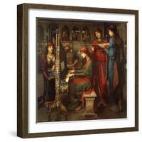 St. Cecilia, 1897-John Melhuish Strudwick-Framed Giclee Print