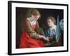 St Cecilia and an Angel, C1617-1618 and C1621-1627-Orazio Gentileschi-Framed Giclee Print