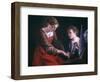 St. Cecilia And An Angel-Orazio Gentileschi-Framed Giclee Print