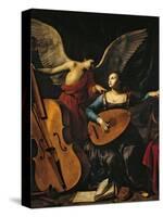 St. Cecilia and the Angel-Carlo Saraceni-Stretched Canvas