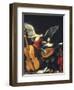 St. Cecilia And The Angel-Carlo Saraceni-Framed Giclee Print