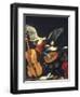 St. Cecilia And The Angel-Carlo Saraceni-Framed Giclee Print