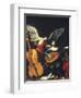 St. Cecilia And The Angel-Carlo Saraceni-Framed Giclee Print