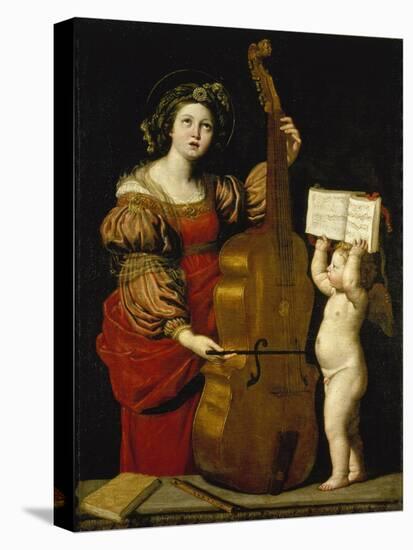 St. Cecilia, C. 1620-Domenico Zampieri-Stretched Canvas