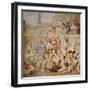 St. Cecilia Distributing Alms, C.1612-15-Domenichino-Framed Giclee Print