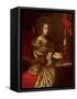 St. Cecilia (Patron of Musicians)-Carlo Dolci-Framed Stretched Canvas