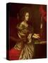 St. Cecilia (Patron of Musicians)-Carlo Dolci-Stretched Canvas