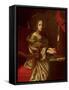 St. Cecilia (Patron of Musicians)-Carlo Dolci-Framed Stretched Canvas