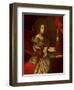 St. Cecilia (Patron of Musicians)-Carlo Dolci-Framed Premium Giclee Print
