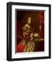 St. Cecilia (Patron of Musicians)-Carlo Dolci-Framed Premium Giclee Print