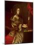 St. Cecilia (Patron of Musicians)-Carlo Dolci-Mounted Giclee Print