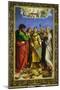 St. Cecilia Surrounded by St. Paul, St. John the Evangelist, St. Augustine and Mary Magdalene-Raphael-Mounted Giclee Print