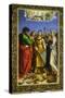 St. Cecilia Surrounded by St. Paul, St. John the Evangelist, St. Augustine and Mary Magdalene-Raphael-Stretched Canvas