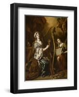 St. Cecilia-Francesco Solimena-Framed Giclee Print