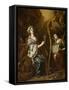 St. Cecilia-Francesco Solimena-Framed Stretched Canvas