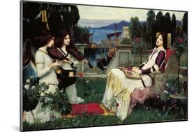 St. Cecilia-John William Waterhouse-Mounted Giclee Print