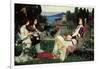 St. Cecilia-John William Waterhouse-Framed Giclee Print