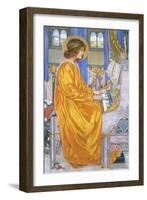 St Cecilia-Kate Elizabeth Bunce-Framed Giclee Print