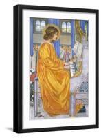 St Cecilia-Kate Elizabeth Bunce-Framed Giclee Print