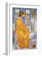 St Cecilia-Kate Elizabeth Bunce-Framed Giclee Print