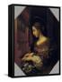 St. Cecilia-Carlo Dolci-Framed Stretched Canvas