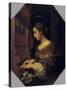 St. Cecilia-Carlo Dolci-Stretched Canvas