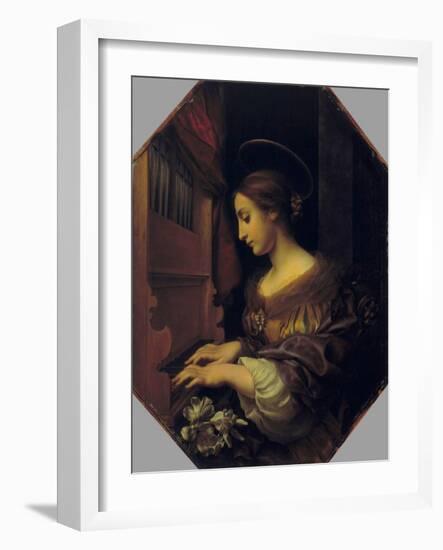 St. Cecilia-Carlo Dolci-Framed Giclee Print