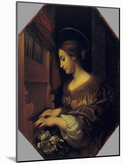 St. Cecilia-Carlo Dolci-Mounted Giclee Print