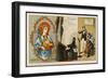 St Cecilia-null-Framed Art Print