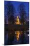 St. Chads Church Illuminated at Night-Peter Barritt-Mounted Photographic Print