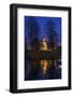 St. Chads Church Illuminated at Night-Peter Barritt-Framed Photographic Print