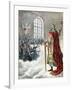 St. Charlemagne, Patron Saint of School Children, from "Le Petit Journal Illustre," 1892-null-Framed Giclee Print