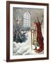 St. Charlemagne, Patron Saint of School Children, from "Le Petit Journal Illustre," 1892-null-Framed Giclee Print