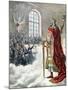 St. Charlemagne, Patron Saint of School Children, from "Le Petit Journal Illustre," 1892-null-Mounted Giclee Print