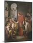 St. Charles Borromeo, Archbishop of Milan, Distributing Alms to the Poor, 1853-José Salomé Pina-Mounted Giclee Print