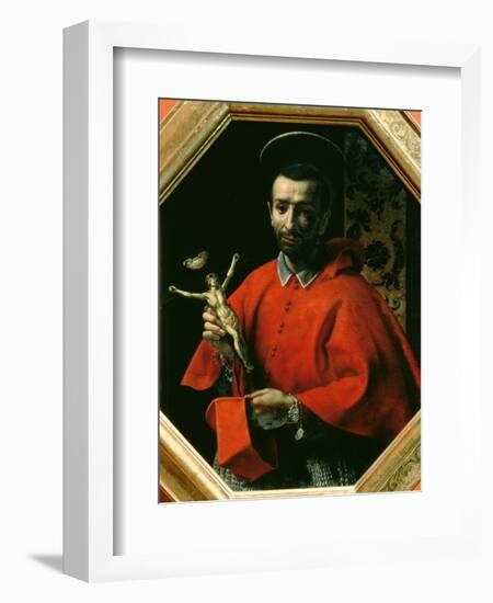 St. Charles Borromeo, Archbishop of Milan-Carlo Dolci-Framed Giclee Print