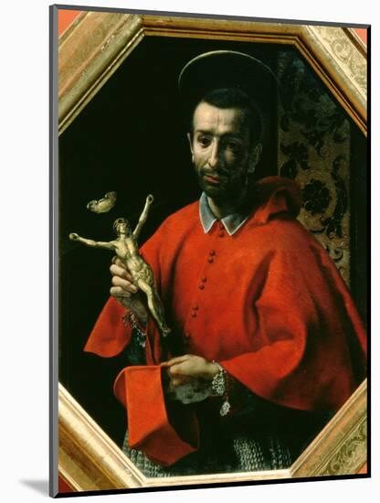 St. Charles Borromeo, Archbishop of Milan-Carlo Dolci-Mounted Giclee Print