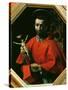St. Charles Borromeo, Archbishop of Milan-Carlo Dolci-Stretched Canvas
