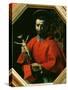 St. Charles Borromeo, Archbishop of Milan-Carlo Dolci-Stretched Canvas