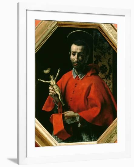 St. Charles Borromeo, Archbishop of Milan-Carlo Dolci-Framed Giclee Print