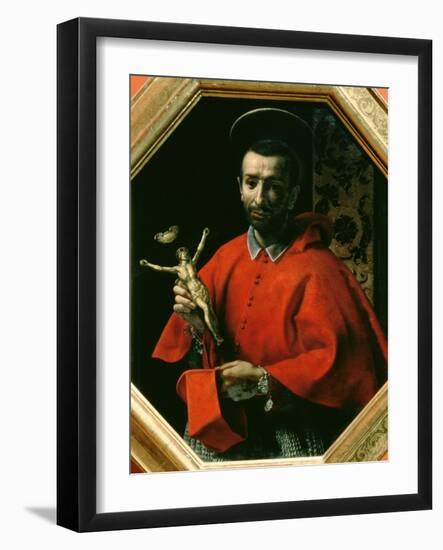 St. Charles Borromeo, Archbishop of Milan-Carlo Dolci-Framed Giclee Print