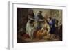 St. Charles Borromeo with Plague Victims, 1713-Benedetto Luti-Framed Giclee Print