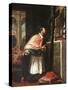 St Charles Borromeo-Bernardo Strozzi-Stretched Canvas